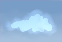 Нарисуйте еще одно облако внутри предыдущего