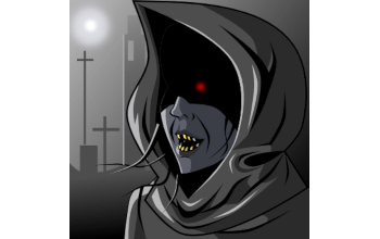 Аватар в Inkscape - темный адепт