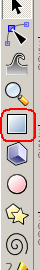Инструмент рисования прямоугольника в Inkscape