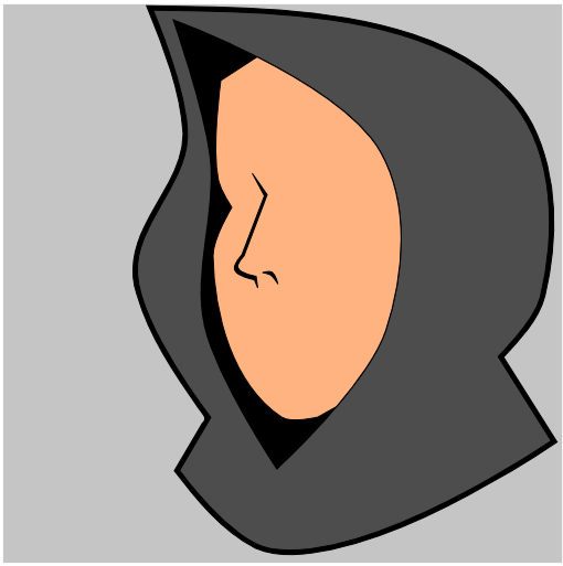 Заливка формы носа в Inkscape