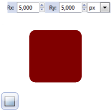 Рисование квадрата в Inkscape