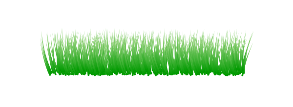 Создание травы при помощи узора из клонов в Inkscape