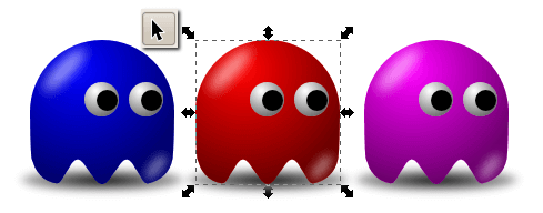 Создание разноцветных персонажей в Inkscape