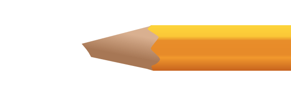 Соединение заточенной части карандаша с основанием